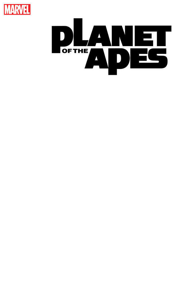 Planet Of The Apes 1 Blank Cover Variant