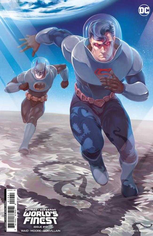 Batman Superman World's Finest #19 Cover E 1 Helene Lenoble Card Stock Variant (1:50)